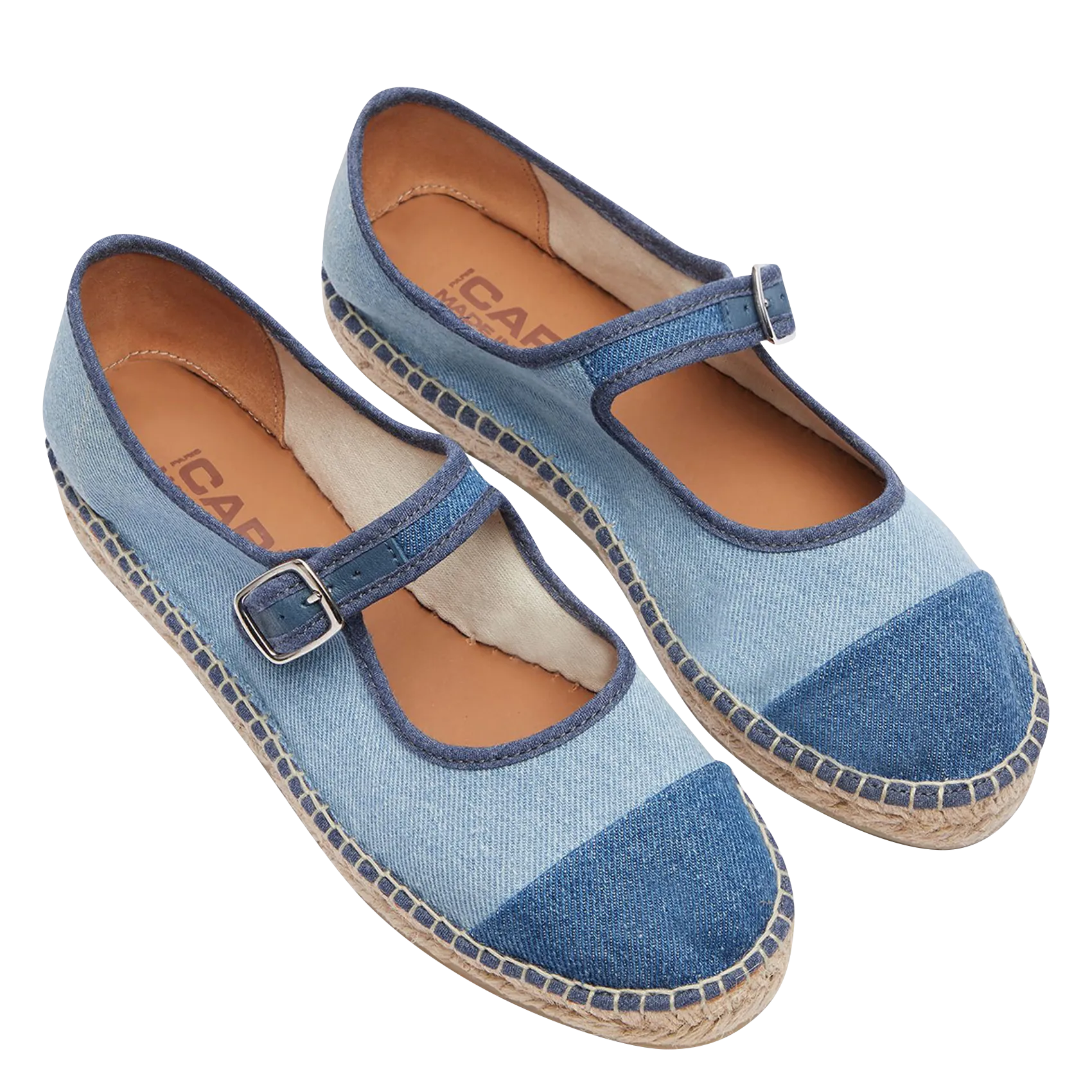 CAREL PARIS COLZA  ALPARGATA DE MEZCLILLA EN AZUL