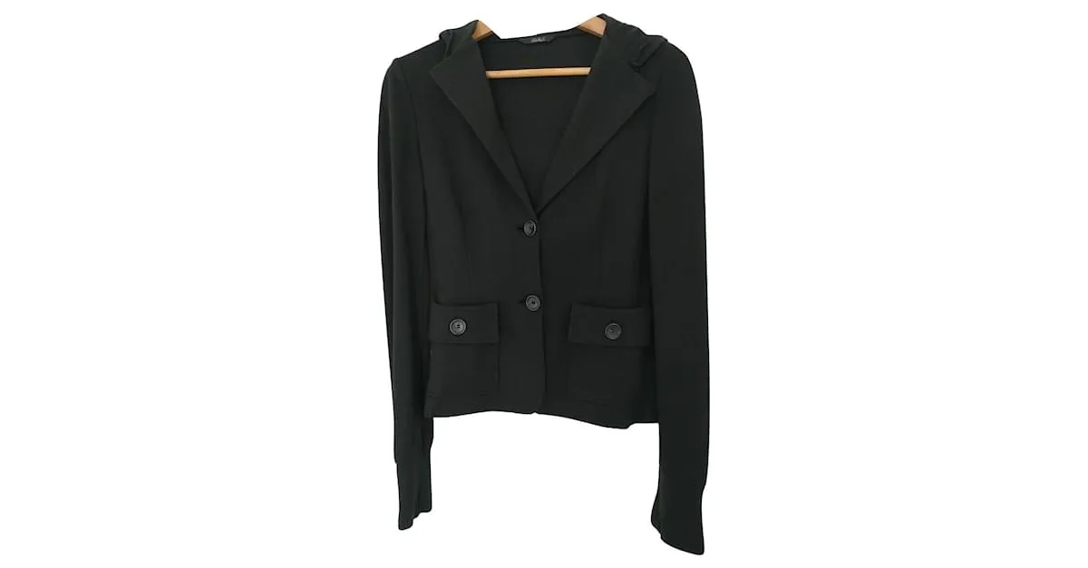 Carla G. Chaquetas Negro 