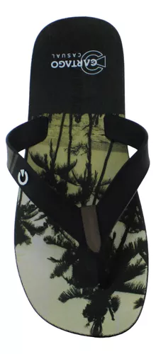 Cartago Sandalia Flip Flop Casual Playa Palmera Hombre 11964