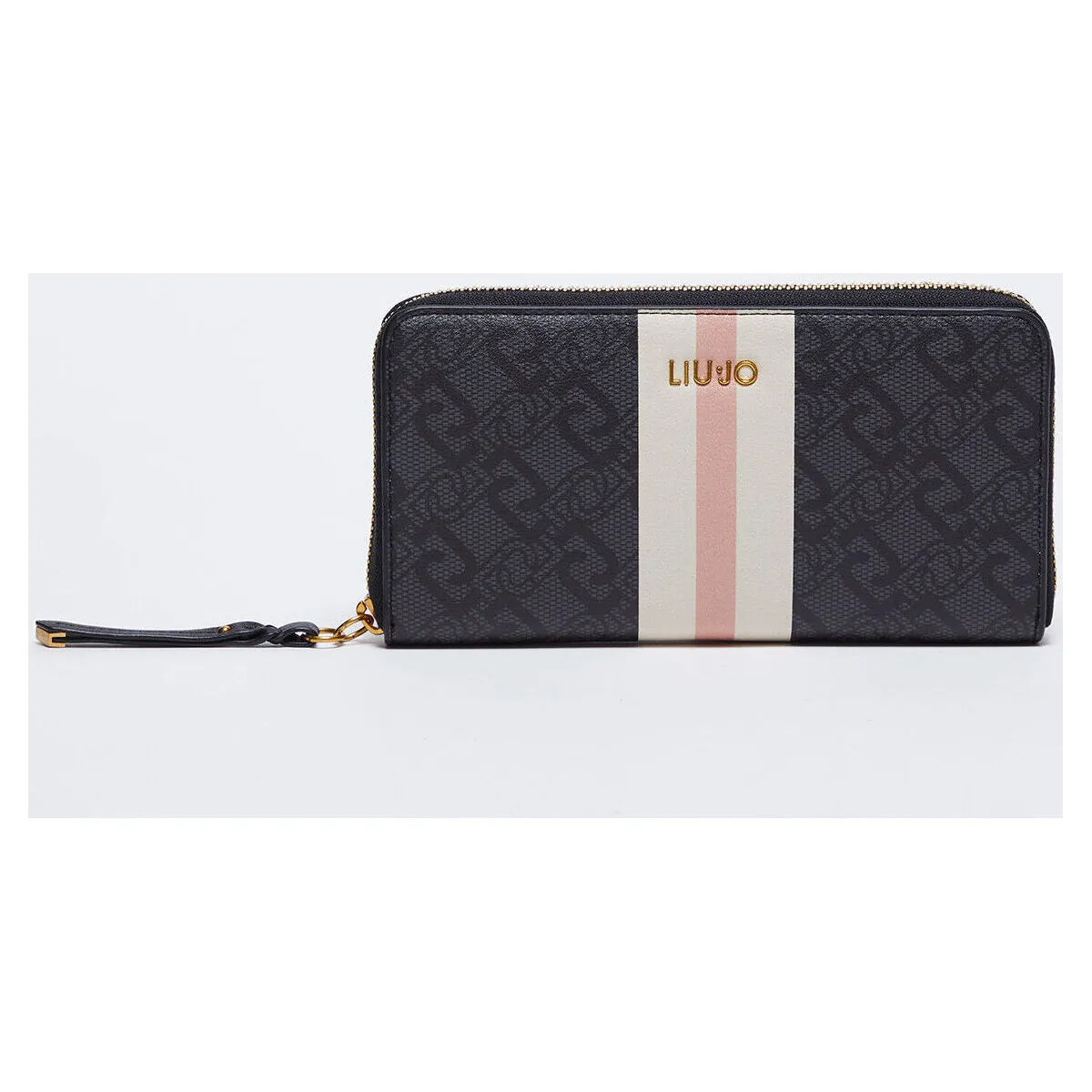 Cartera grande con cremallera alrededor