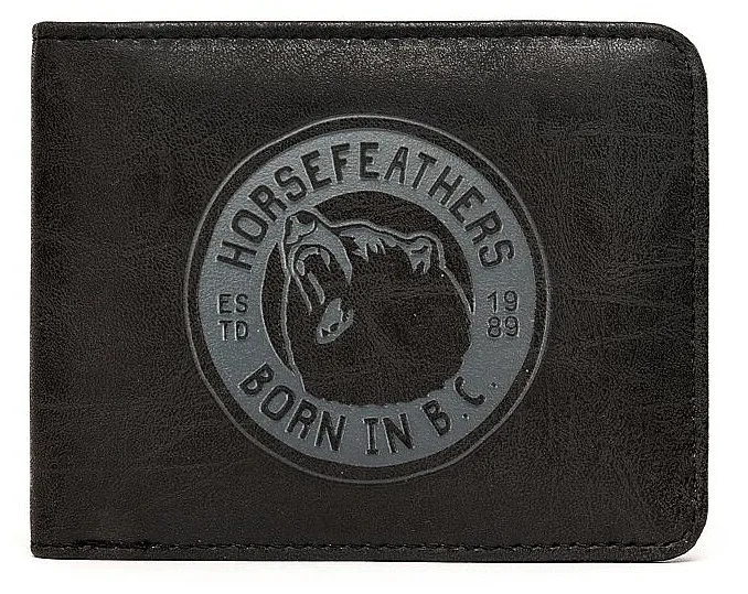 CARTERA HORSEFEATHERS GORD  BLACK  MEN´S