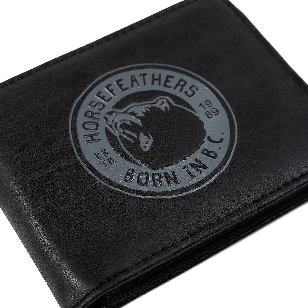 CARTERA HORSEFEATHERS GORD  BLACK  MEN´S