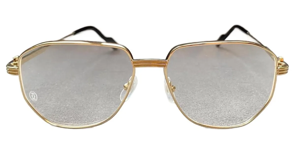 Cartier Gafas de sol Gold hardware 