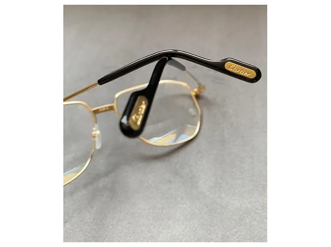 Cartier Gafas de sol Gold hardware 