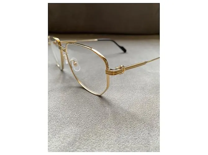 Cartier Gafas de sol Gold hardware 