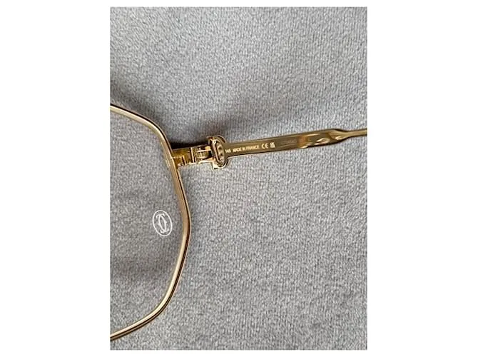 Cartier Gafas de sol Gold hardware 