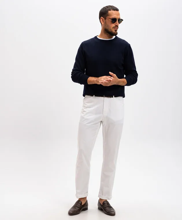 Cashmere&Whiskey Blue woolen jumper