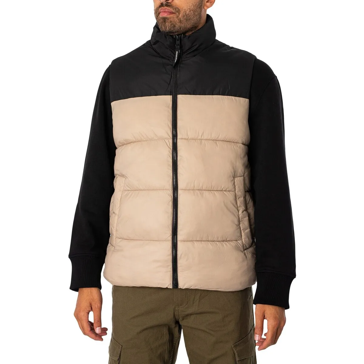 Chaleco Acolchado Con Cuello Toby