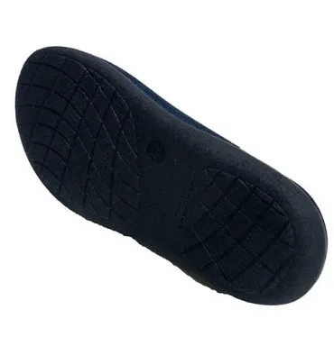 Chanclas hombre abiertas punta talón Aguas nuevas en azul marino
