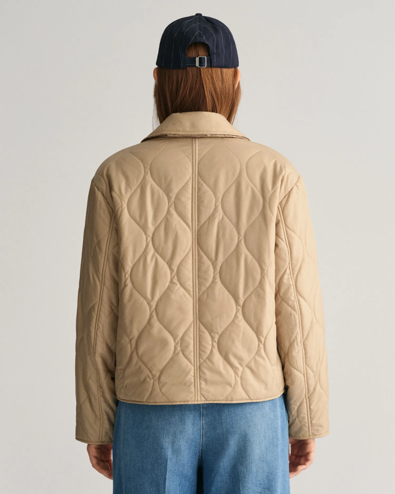 Chaqueta acolchada con cuello