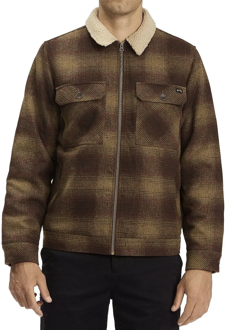 CHAQUETA BILLABONG BARLOW SHERPA  COFFEE  MEN´S