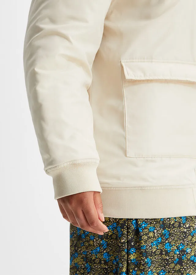 Chaqueta bomber oversize Arena claro