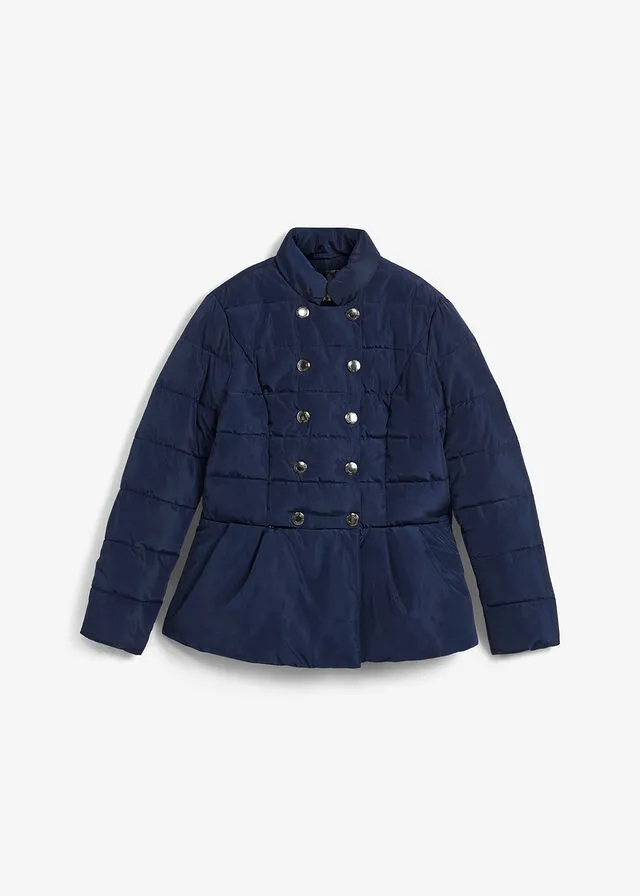 Chaqueta guateada Azul marino