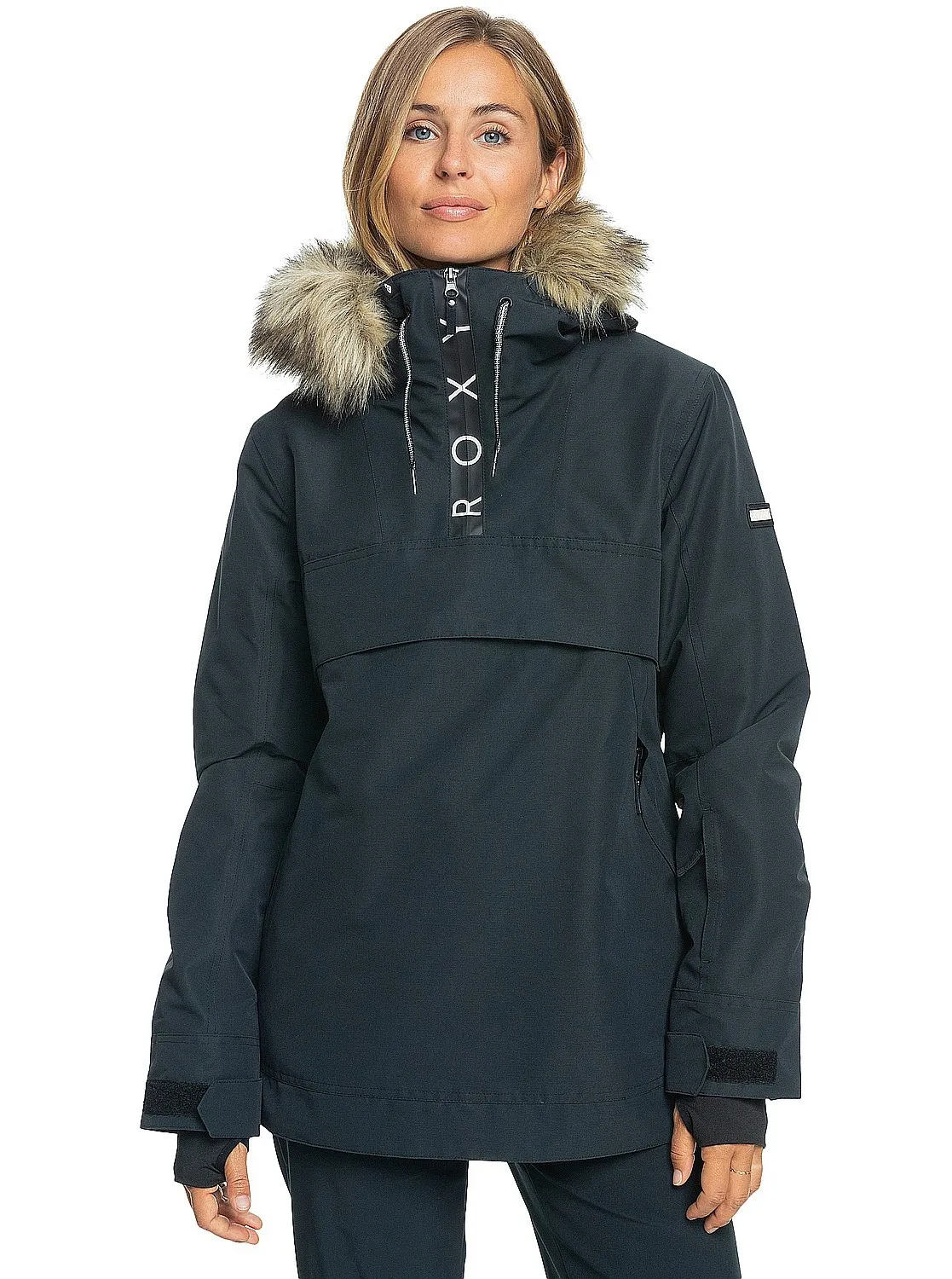 CHAQUETA ROXY SHELTER  KVJ0/TRUE BLACK  WOMEN´S