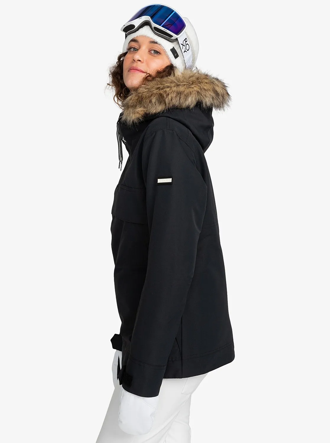 CHAQUETA ROXY SHELTER  KVJ0/TRUE BLACK  WOMEN´S