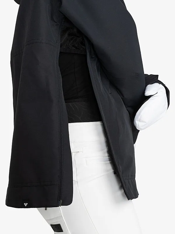 CHAQUETA ROXY SHELTER  KVJ0/TRUE BLACK  WOMEN´S