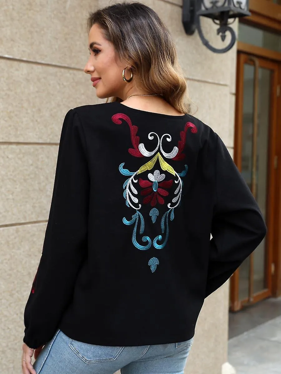 Chaqueta vintage de las mujeres Hermosa chaqueta boho bordada para damas Tradicional hermosa chaqueta floral regalos para su bla