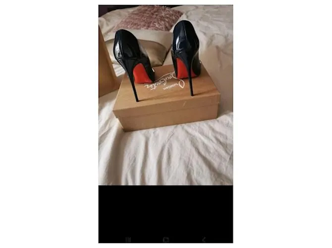 Christian Louboutin Entonces Kate Azul marino 