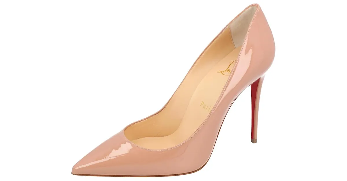 Christian Louboutin Kate Beige Castaño 