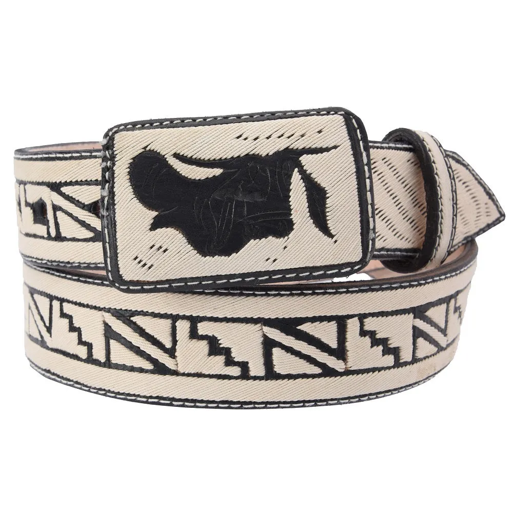 CINTO DE PIEL TM13212 LEATHER BELT
