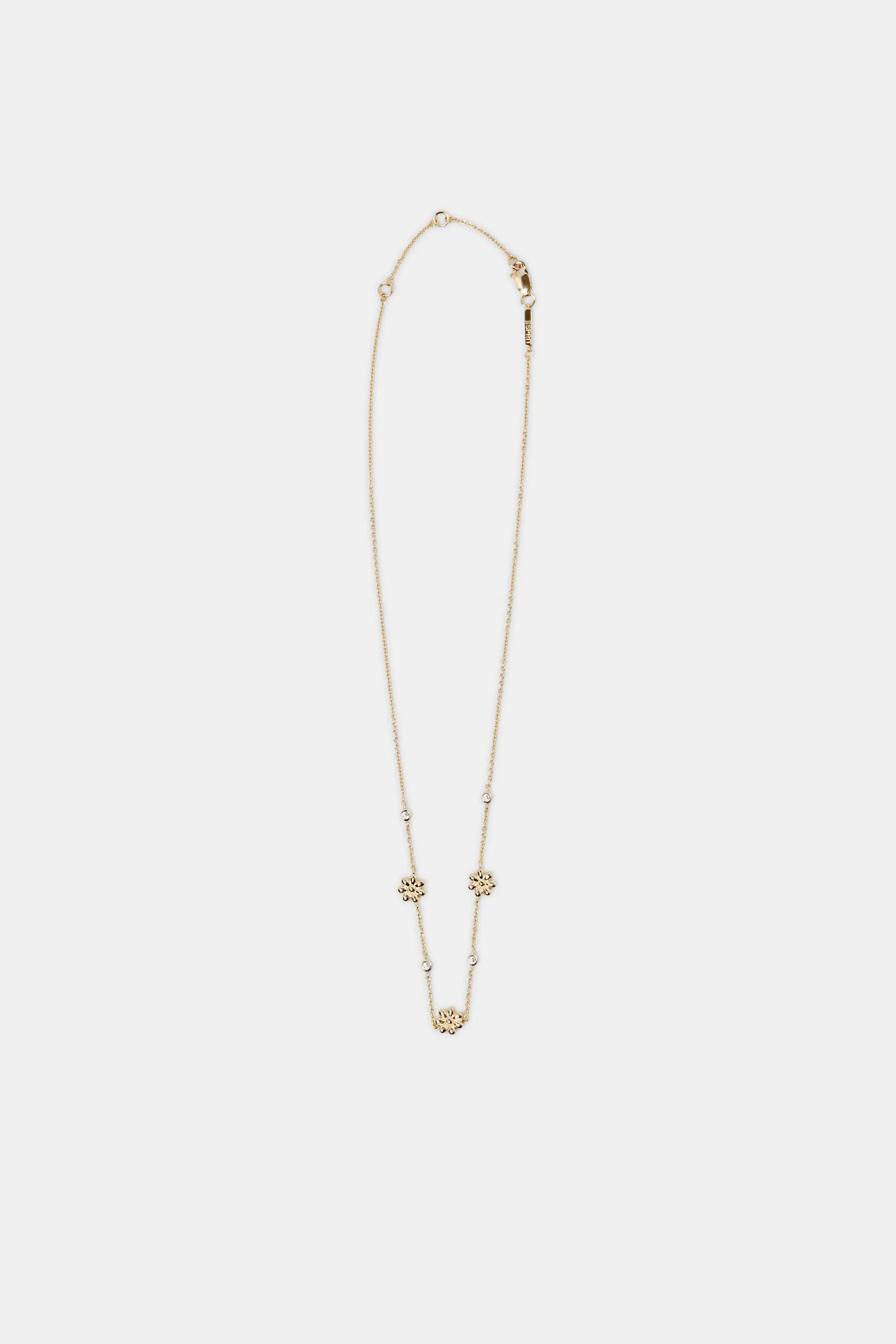 Collar con zirconita de margarita