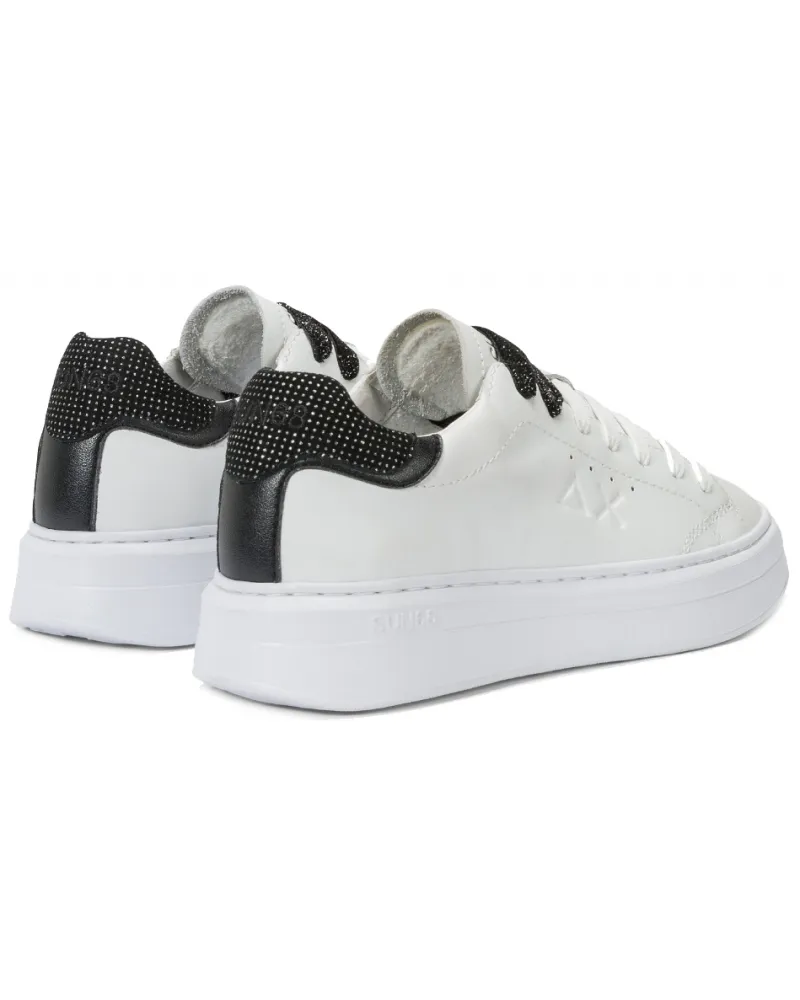 COPIE DE SUN68  Z44221 BLANC  SNEAKERS KATY EN CUIR