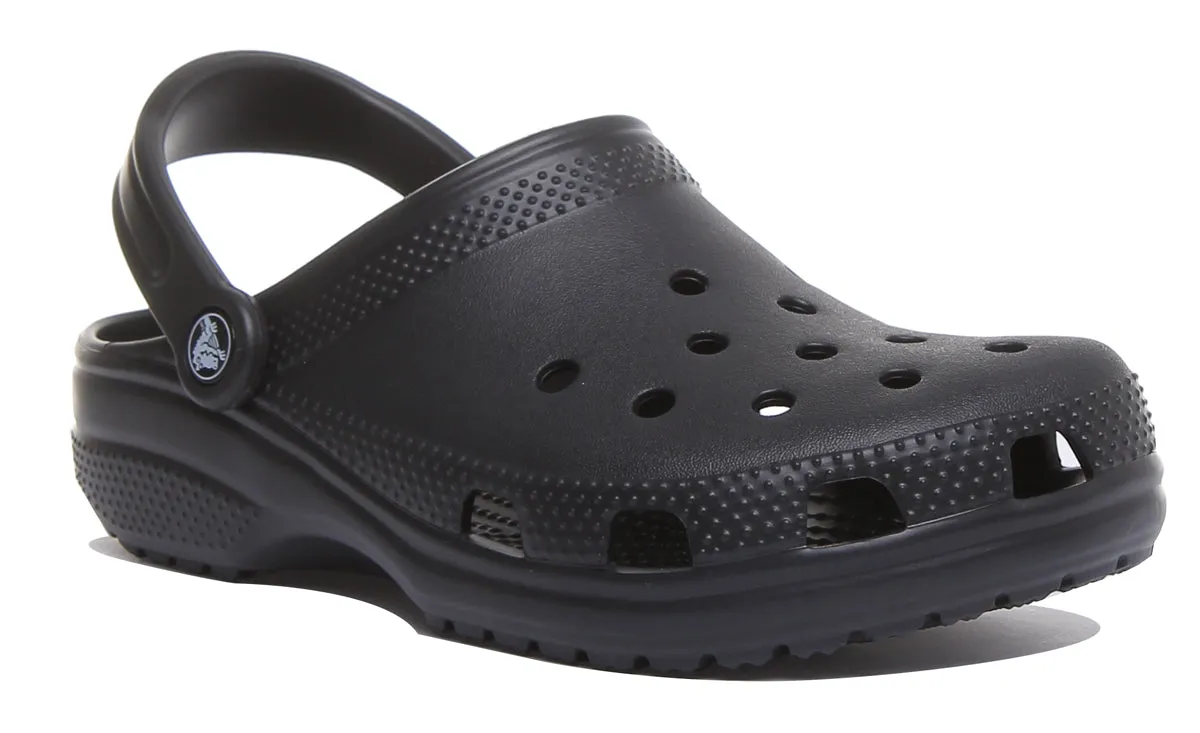 Crocs Classic Sandalia con tira trasera de en negro