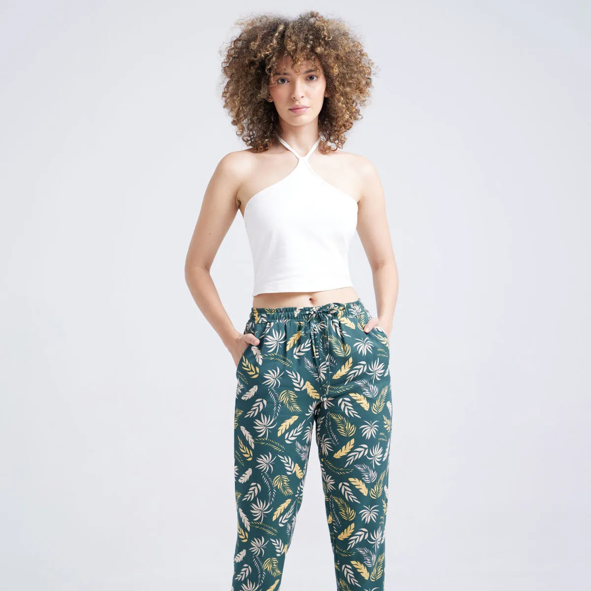 Crop Top Con Cuello Halter