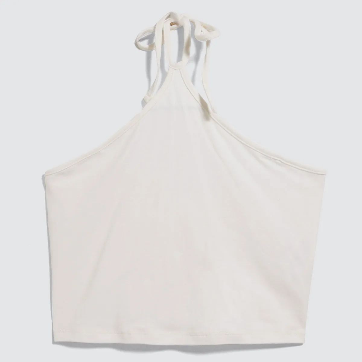Crop Top Con Cuello Halter