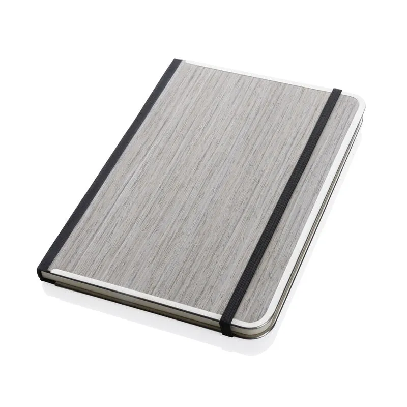 Cuaderno personalizable A5 con tapa de madera Treeline