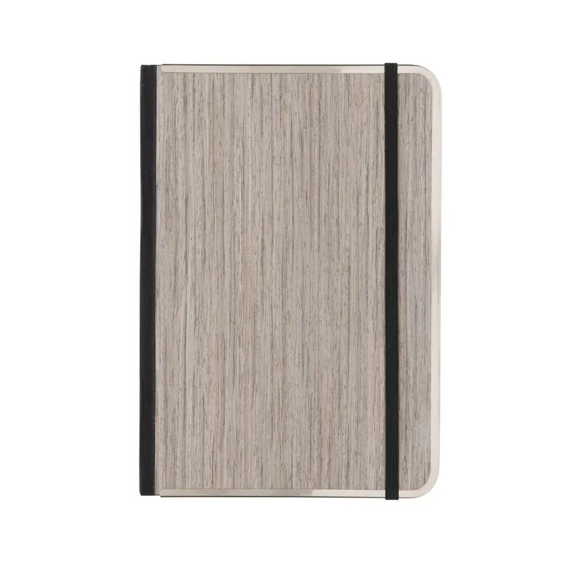 Cuaderno personalizable A5 con tapa de madera Treeline
