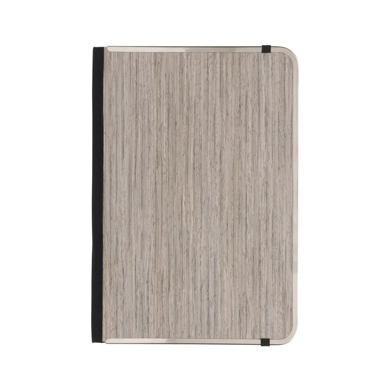 Cuaderno personalizable A5 con tapa de madera Treeline