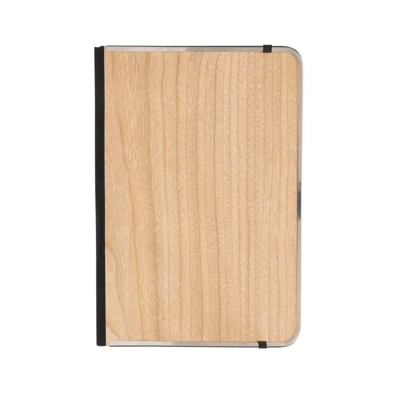 Cuaderno personalizable A5 con tapa de madera Treeline