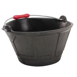 CUBO ITALIANO DE GOMA RUBI  10 LITROS