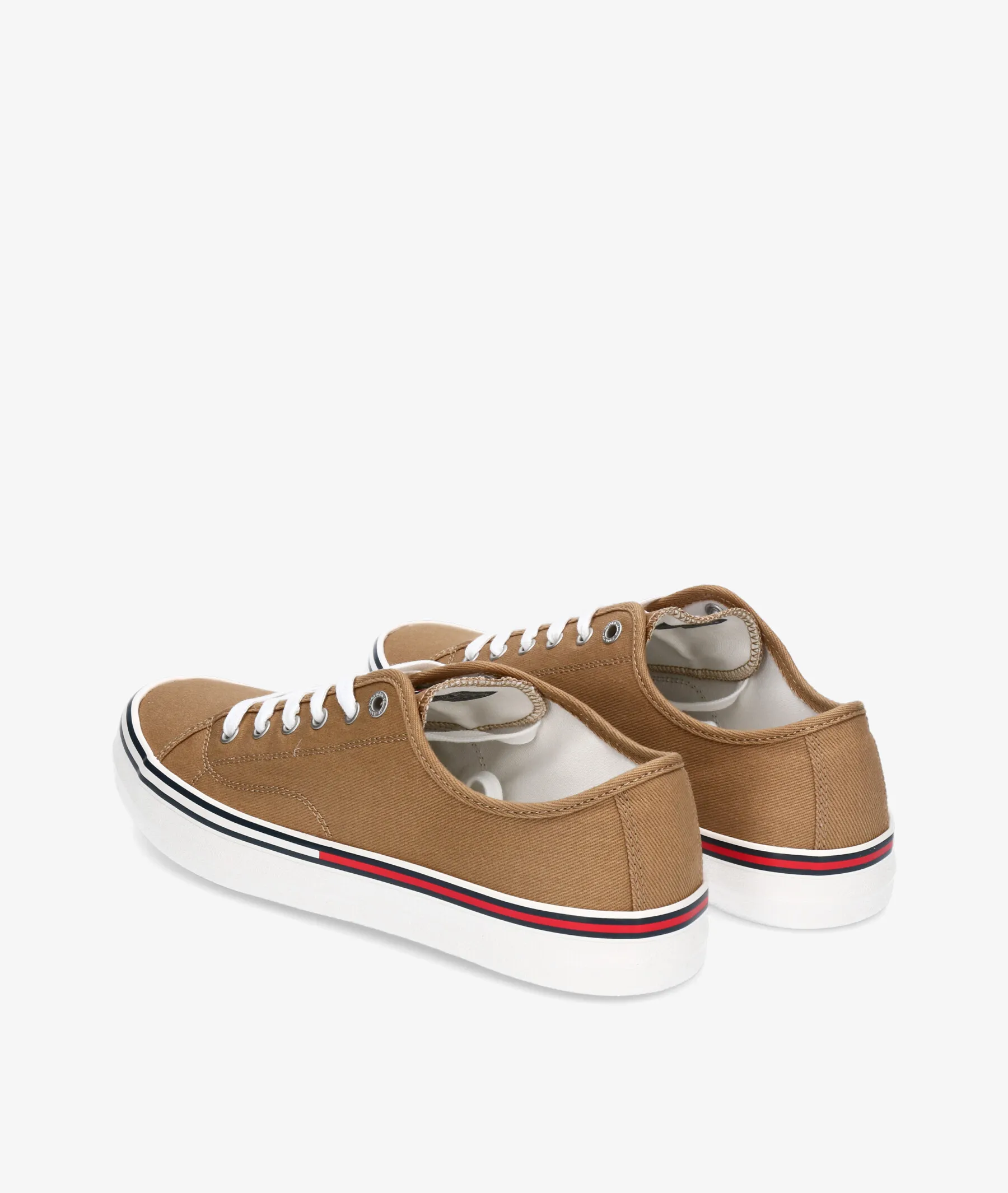 Deportivos Tommy Hilfiger  TOMMY JEANS ESSENTIAL LOW CUT en topo