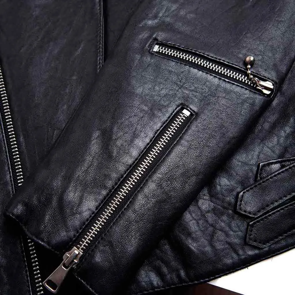Deus Ex Machina – Chaqueta cuero Tornado black