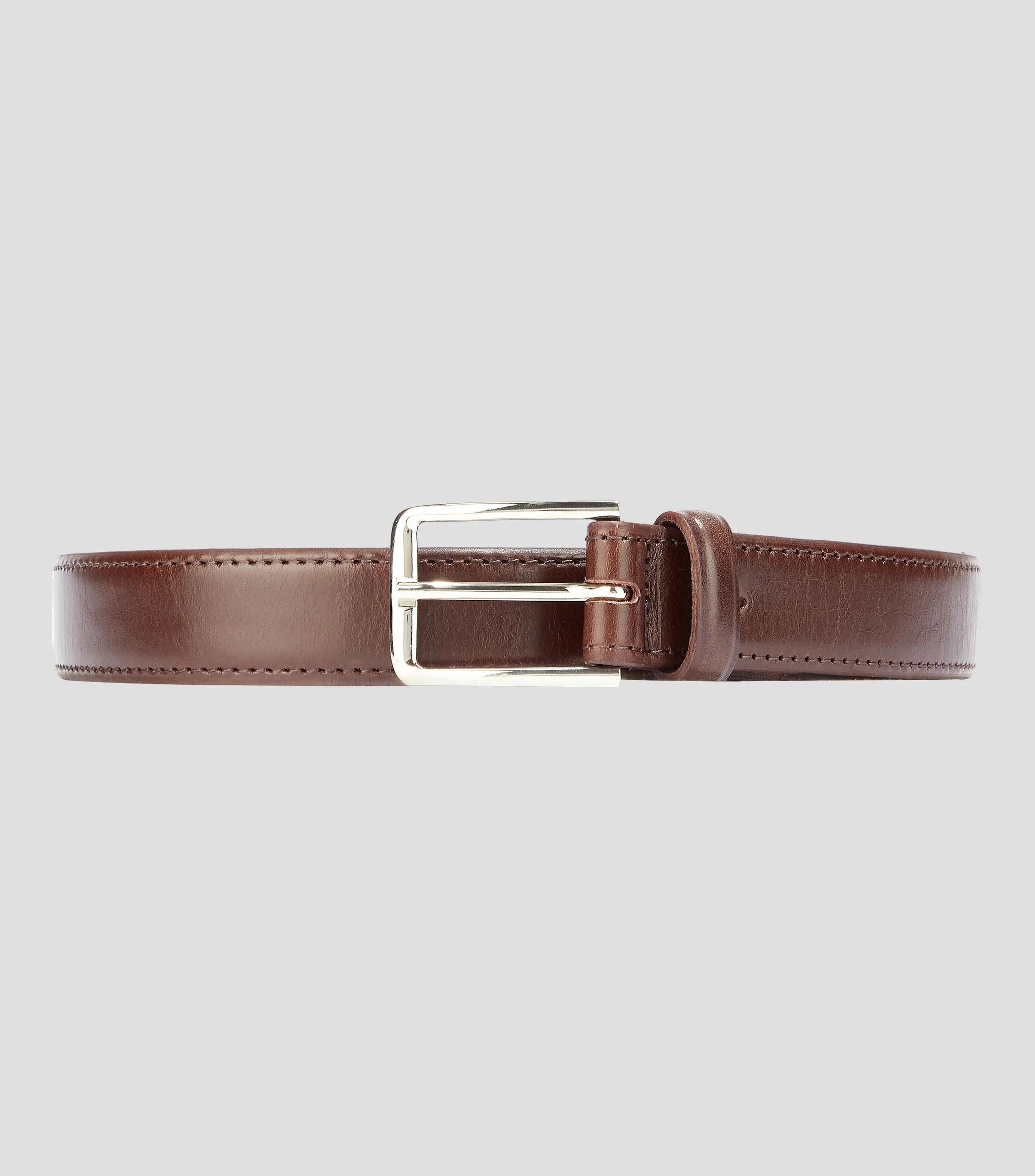 Dockers Cinturón en piel café Hombre