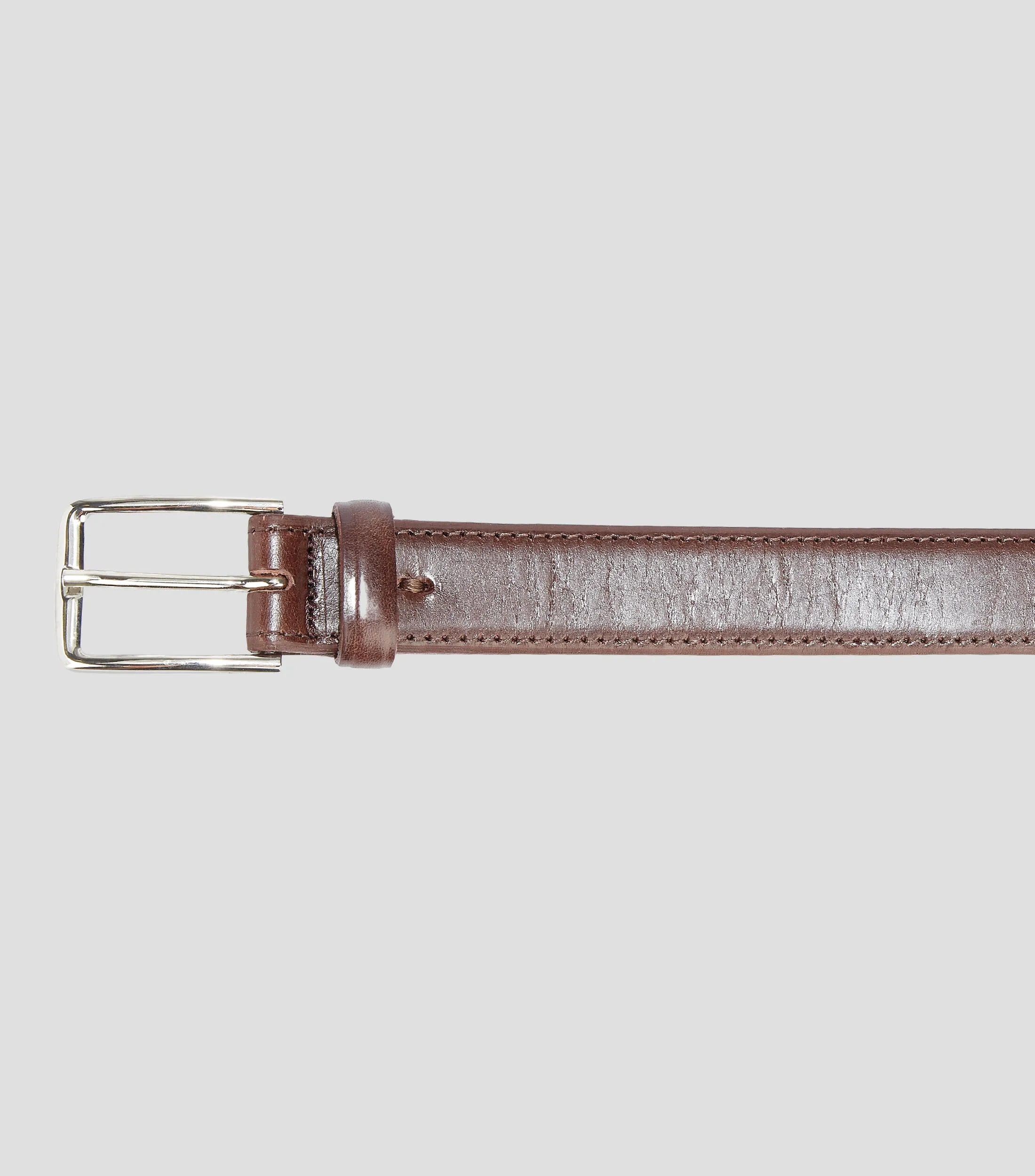Dockers Cinturón en piel café Hombre