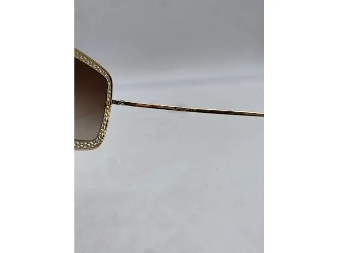 DOLCE & GABBANA Gafas de sol T.  metal Dorado 