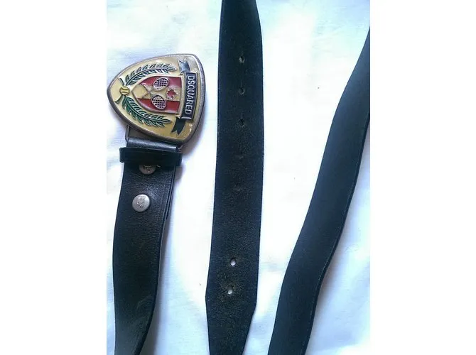 Dsquared2 Cinturones Negro 