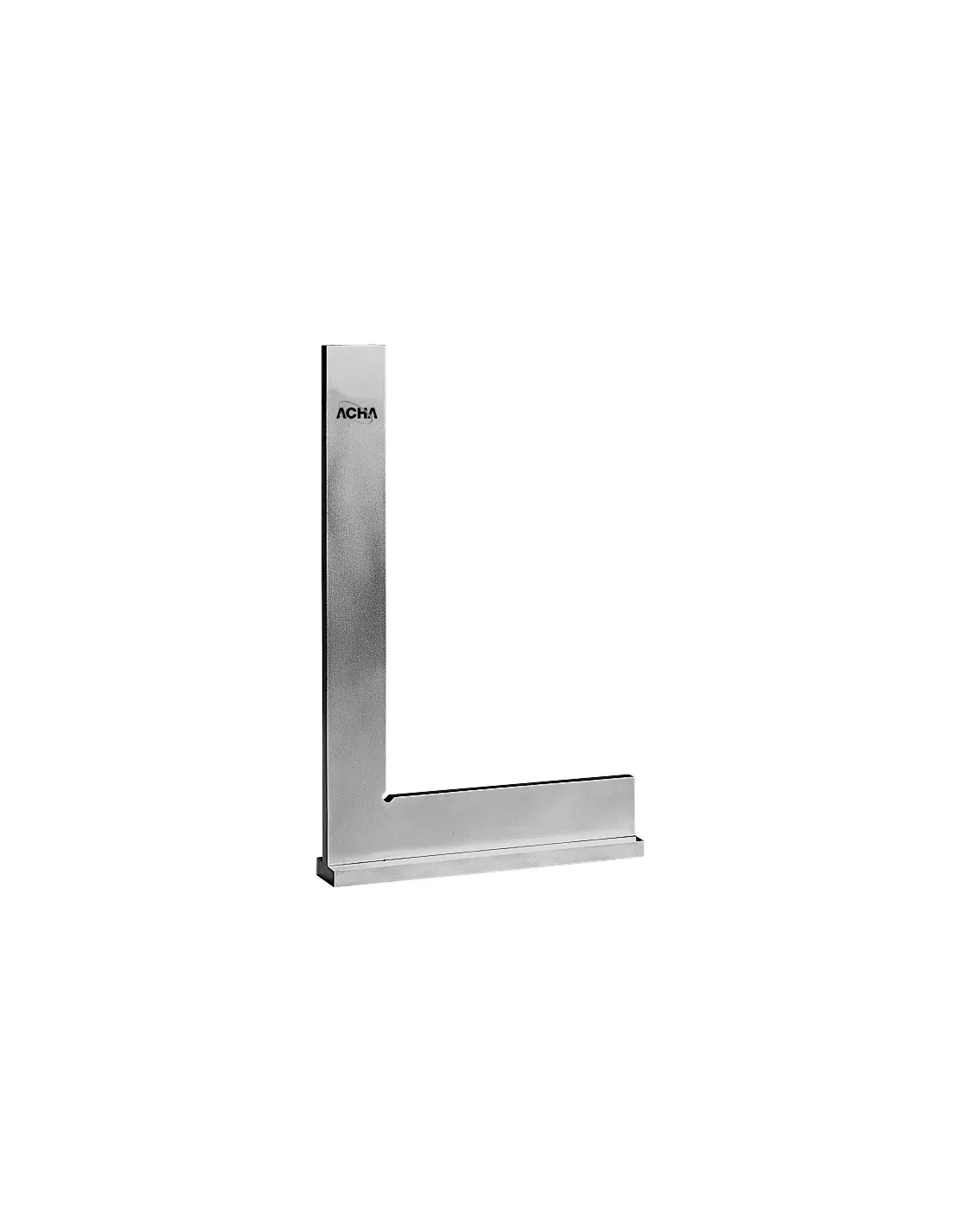 Escuadra DIN 875/1 de acero inox., con sombrero 200 x 130mm