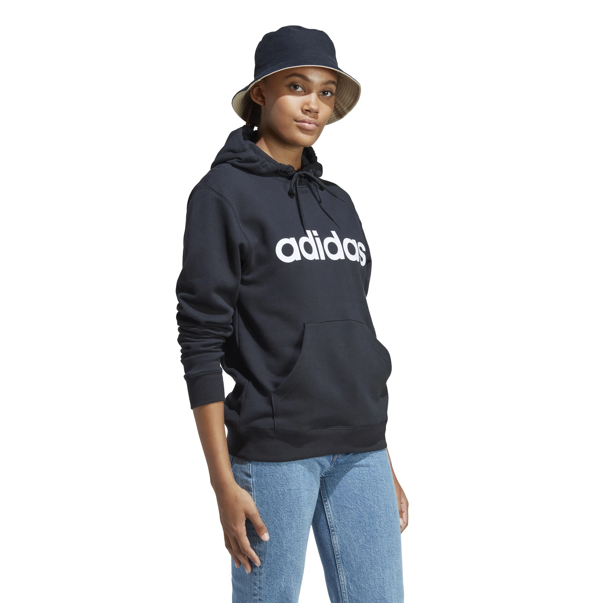 Essentials Linear Sudadera Con Capucha Mujeres