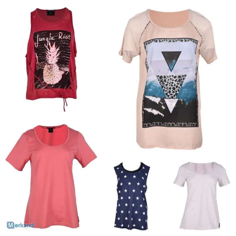 Explore la variedad de camisetas para mujer MAISON SCOTCH: diversos modelos, colores y tallas disponibles (W84)