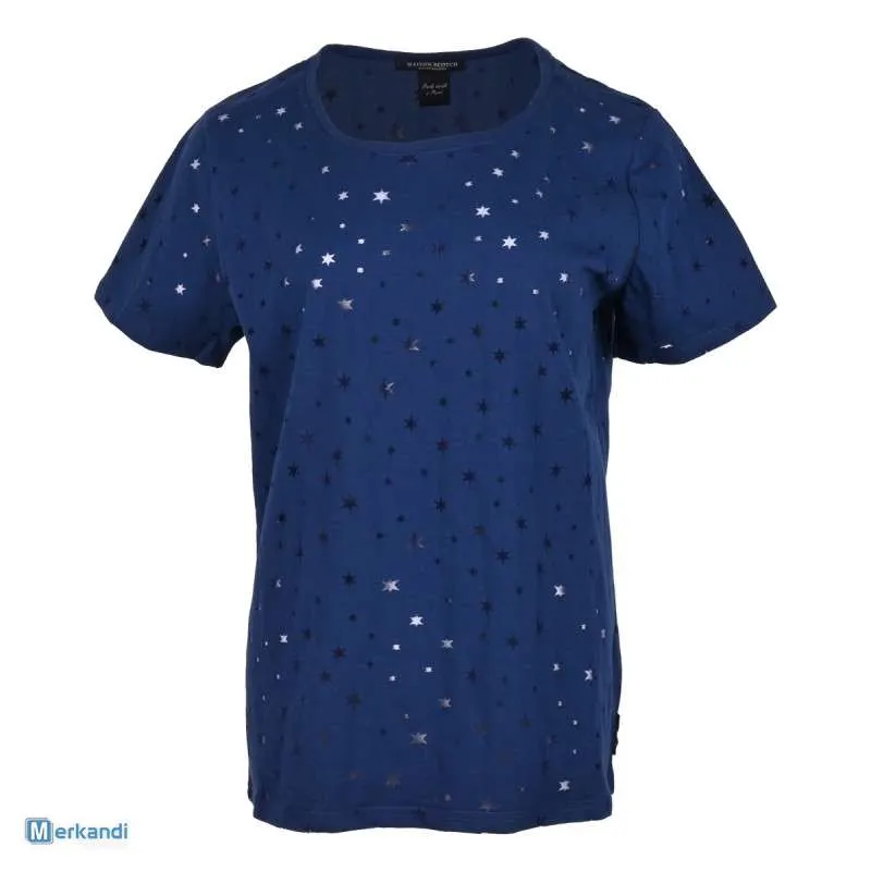 Explore la variedad de camisetas para mujer MAISON SCOTCH: diversos modelos, colores y tallas disponibles (W84)