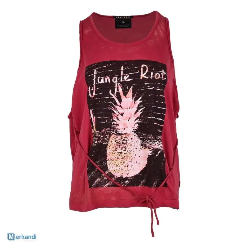 Explore la variedad de camisetas para mujer MAISON SCOTCH: diversos modelos, colores y tallas disponibles (W84)