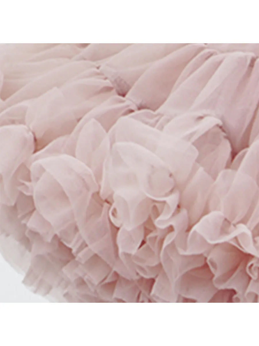 Falda para Niñas PettiSkirt Café Latte