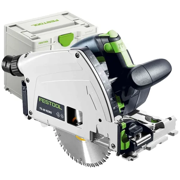 FESTOOL  TS 60 KEBQPLUS  SIERRA CIRCULAR, 1500 W, 168X20 MM, CAJA ESPECIAL