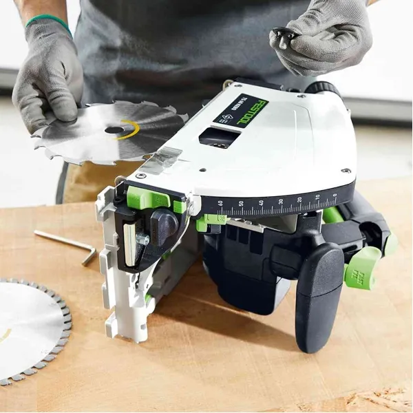 FESTOOL  TS 60 KEBQPLUS  SIERRA CIRCULAR, 1500 W, 168X20 MM, CAJA ESPECIAL