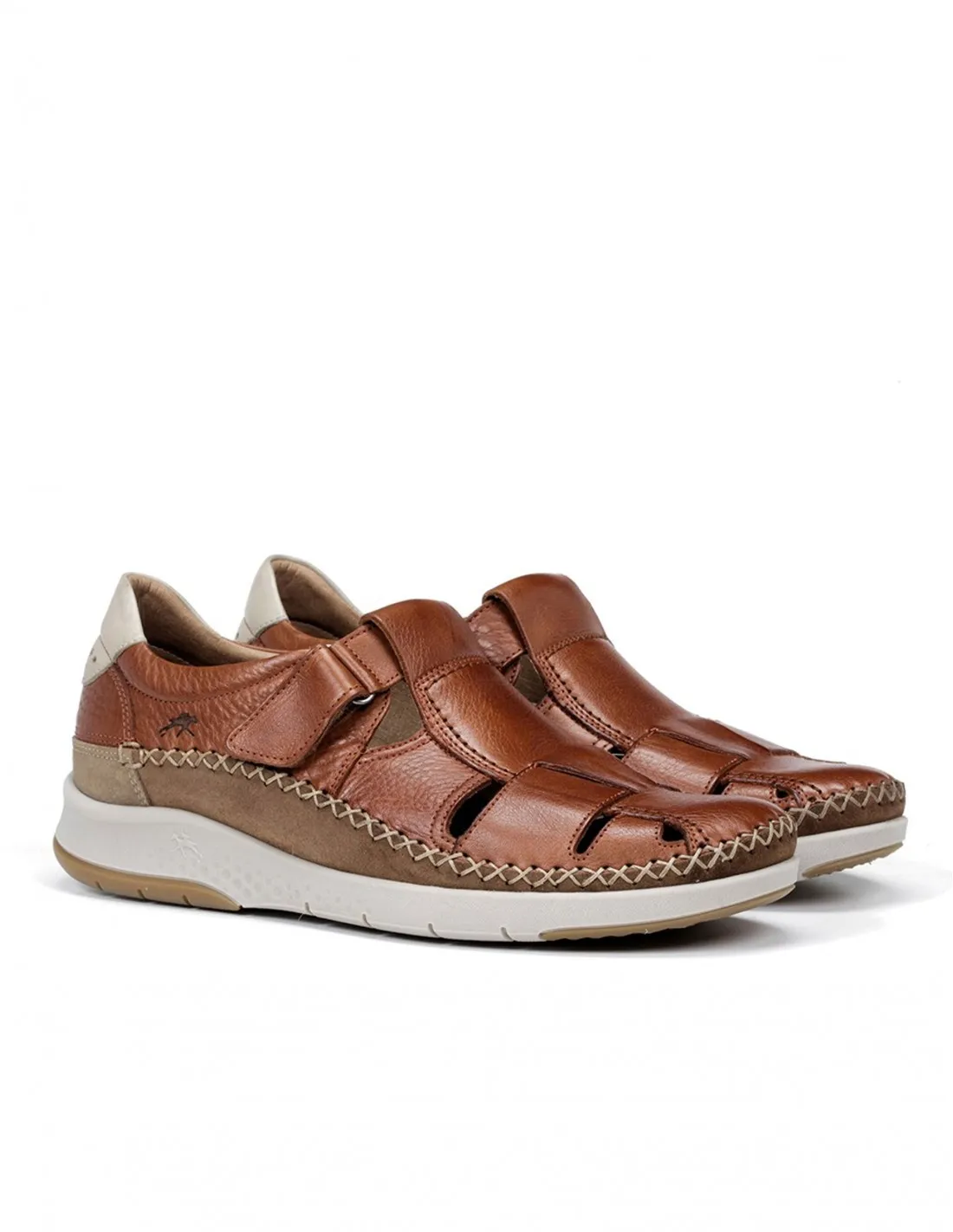 FLUCHOS Sandalias Cerradas Piel Cuero