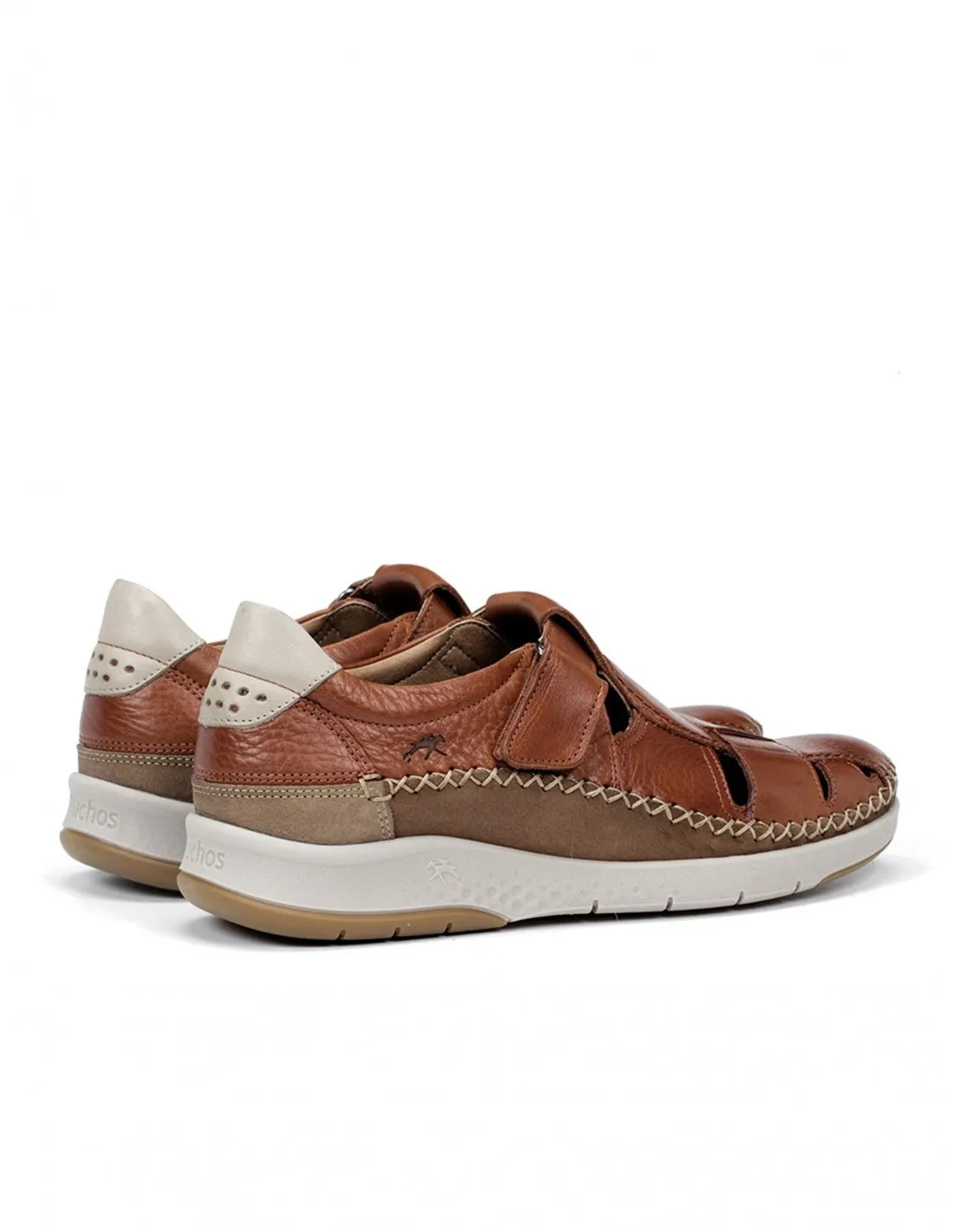 FLUCHOS Sandalias Cerradas Piel Cuero